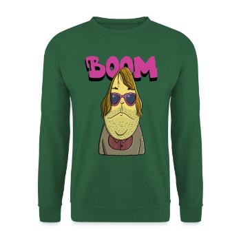 Boom - Unisex Sweatshirt - green - Front