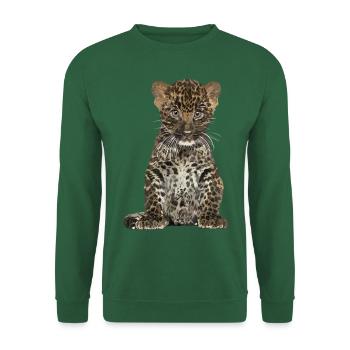 Leopard - Unisex Sweatshirt - green - Front