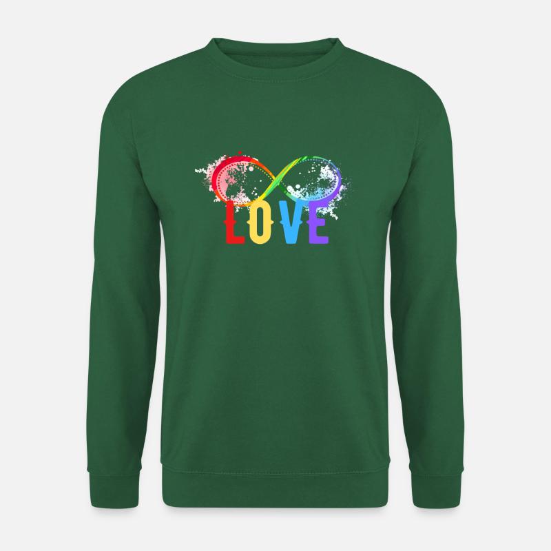 INFINITY LOVE - Unisex Sweatshirt - green