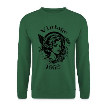 Millésime 1952 - Sweat-shirt Unisexe - vert foncé - Devant