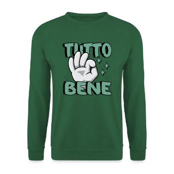 Tutto Bene - Unisex Pullover - Grün - Vorne