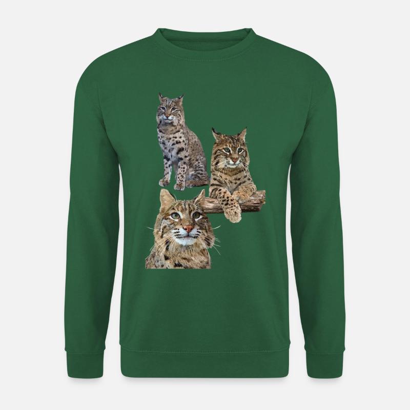 Luchs - Unisex Pullover - Grün