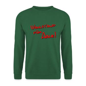 Wohlstand für Aale - Wohlstand für Alle - Unisex Pullover - Grün - Vorne