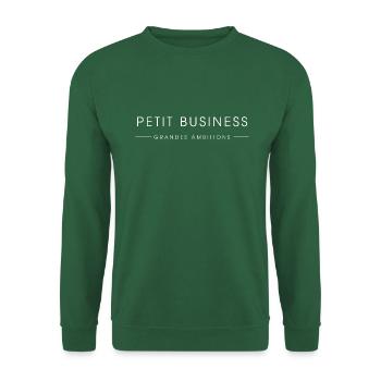 Small Business Big Ambitions - Unisex Sweatshirt - green - Front