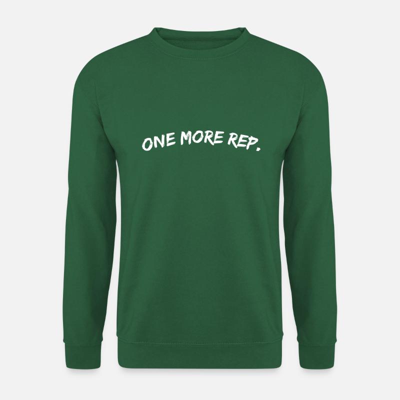 one more rep - Unisex Pullover - Grün