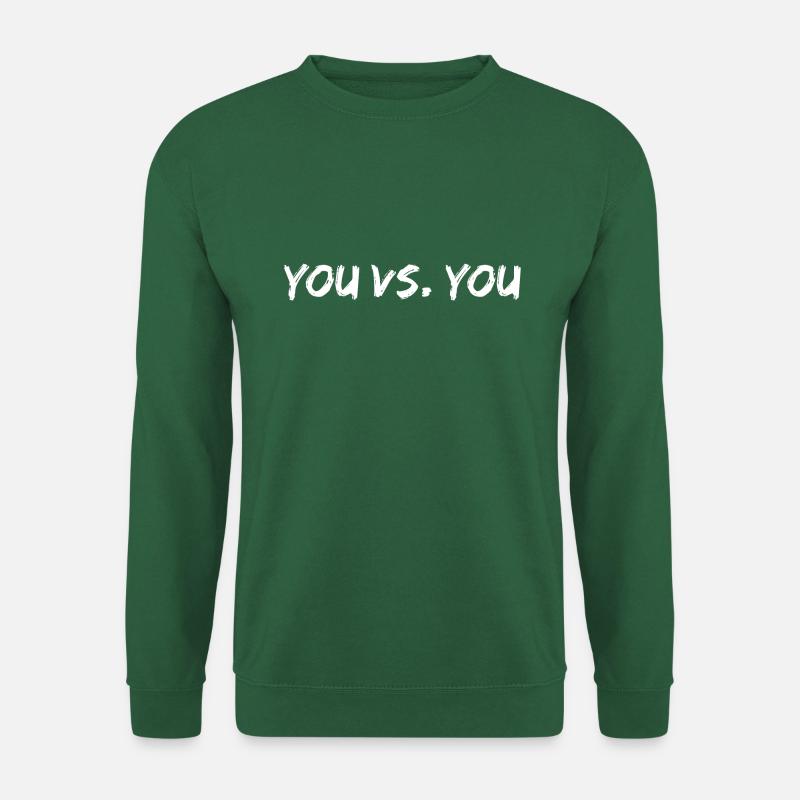 you vs you - Unisex Pullover - Grün