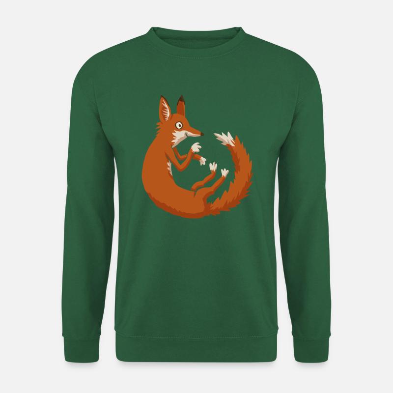 Fuchs - Unisex Pullover - Grün