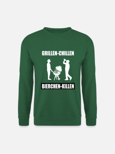 BBQ - Unisex Pullover - Grün