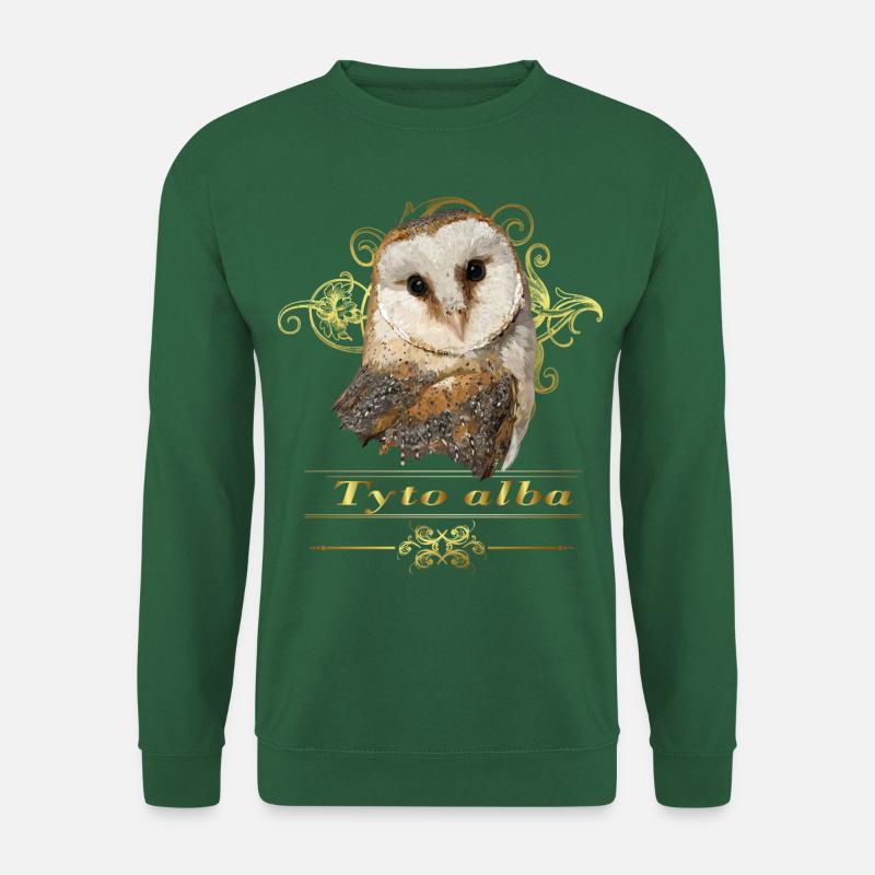 Bell owl - Unisex Sweatshirt - green