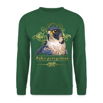 Faucon - Sweat-shirt Unisexe - vert foncé - Devant