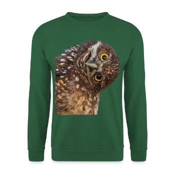 Owl - Unisex Sweatshirt - green - Front