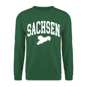 Sachsen - Unisex Pullover - Grün - Vorne