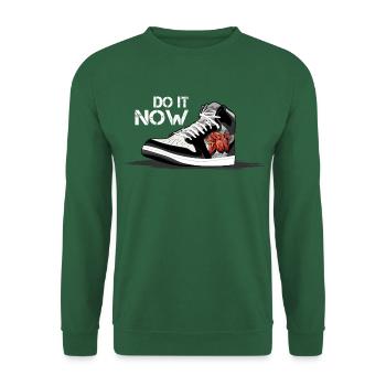 Sneaker Do it Now - Unisex Sweatshirt - green - Front