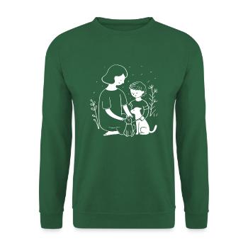 Love Connects - This Is Us: Mothers and Son - Unisex Sweatshirt - green - Front