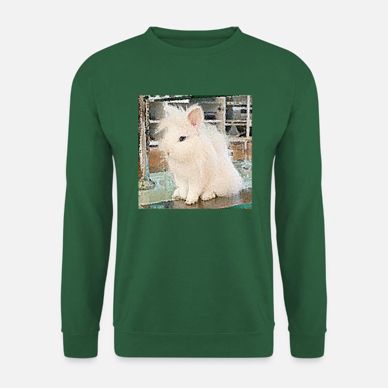 Ein entzückendes Kaninchen - Unisex Pullover - Grün