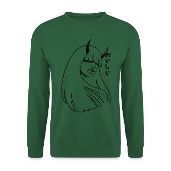 Oishii - Unisex Sweatshirt - green - Front