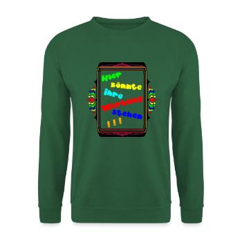 PR-Manager's Tools :) - Unisex Pullover - Grün - Vorne