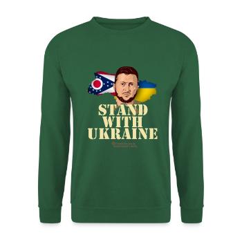 Ukraine Ohio - Sweat-shirt Unisexe - vert foncé - Devant