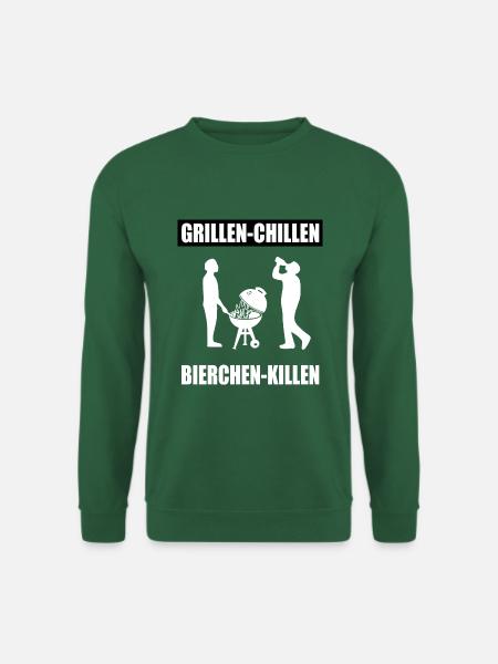 BBQ - Unisex Pullover - Grün