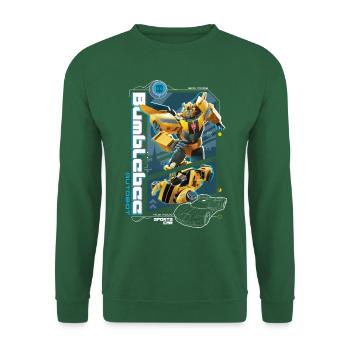 Transformers Earth Spark Autobot Bumblebee - Sweat-shirt Unisexe - vert foncé - Devant