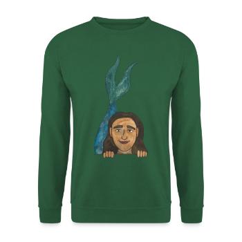 Mermaid Mermaid Save the Sea Fish - Unisex Sweatshirt - green - Front