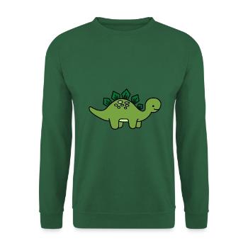 Dino Child Stegosaurus - Unisex Sweatshirt - green - Front