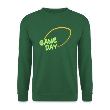 American Football Contour Game Day - Unisex Sweatshirt - green - Front
