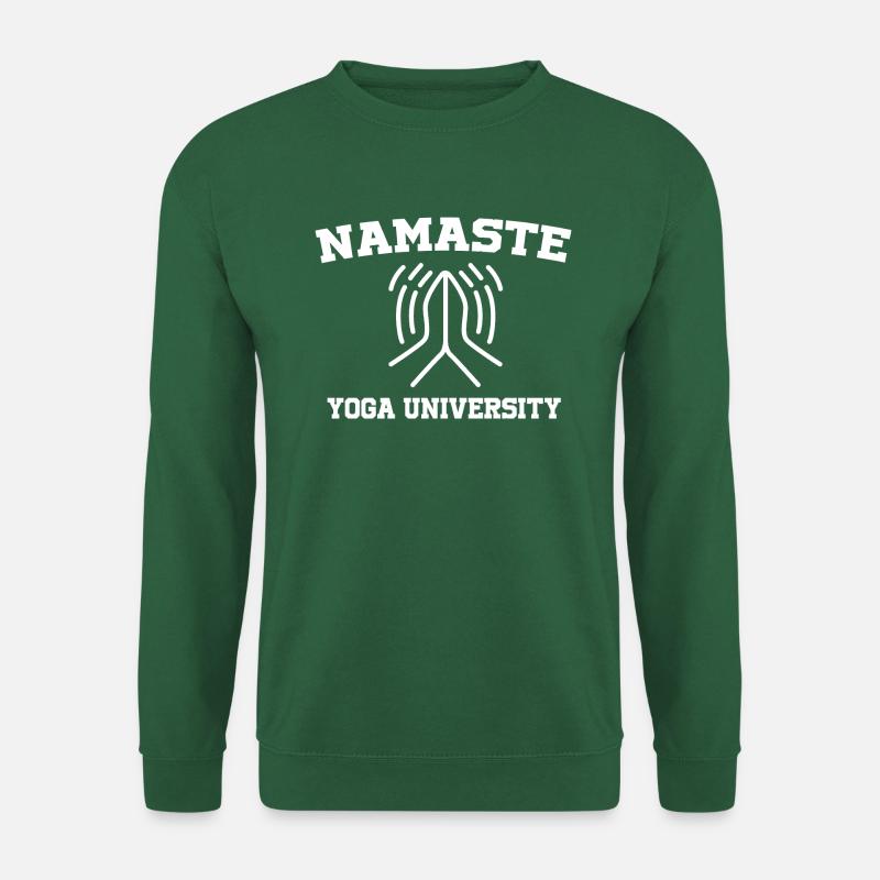 Namaste Yoga University - Unisex Pullover - Grün