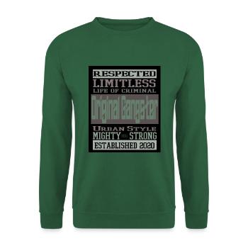 Original Gangster - Unisex Sweatshirt - green - Front