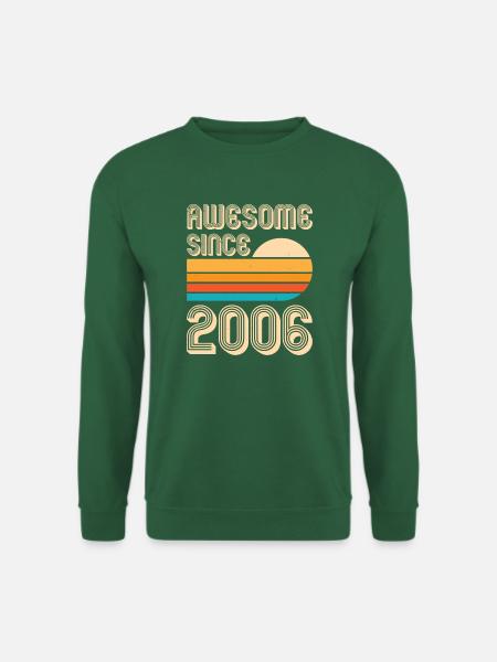 Awesome Since 2006 - Unisex Sweatshirt - green