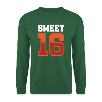Doux 16 - Sweat-shirt Unisexe - vert foncé - Devant