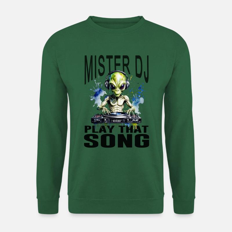 Mister DJ - Version 2 - Unisex Sweatshirt - green