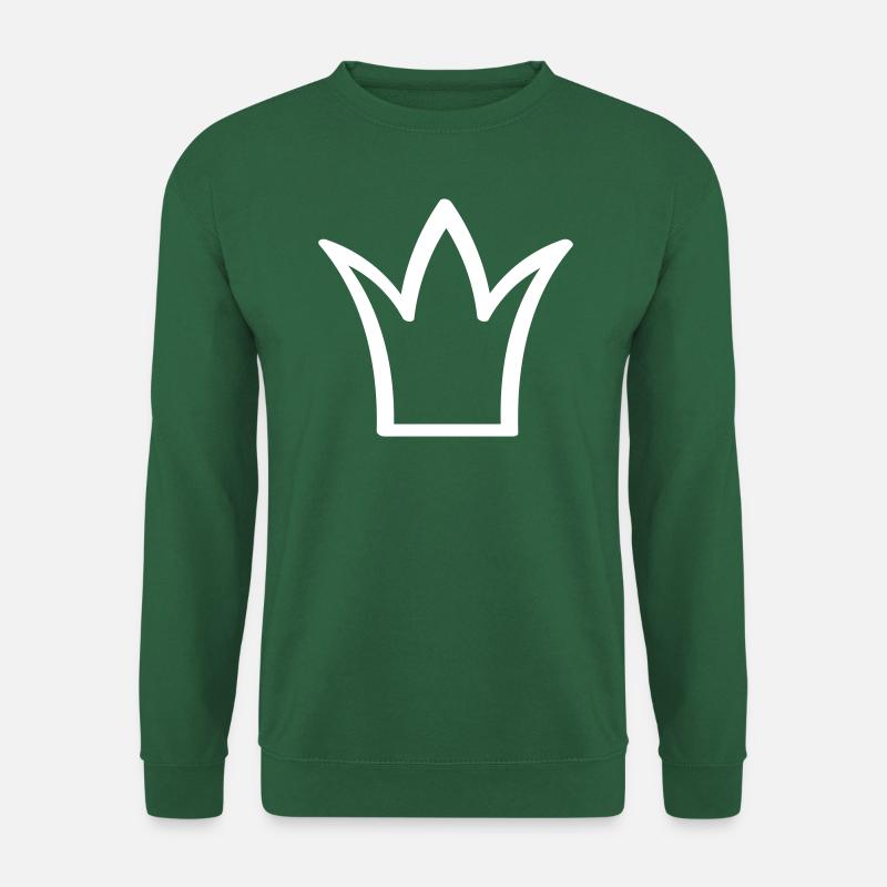 Krone Icon - Unisex Pullover - Grün