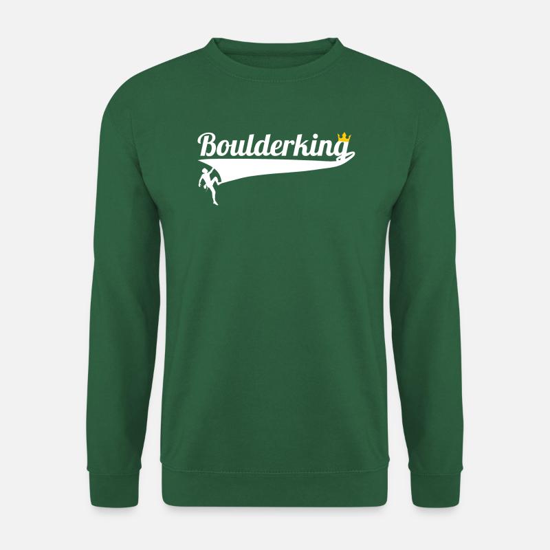 Bouldering - Boulderer - Unisex Sweatshirt - green