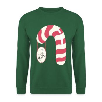 Canne à sucre - pour toi - Sweat-shirt Unisexe - vert foncé - Devant
