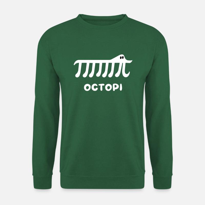 Pi - Octopi - Unisex Pullover - Grün