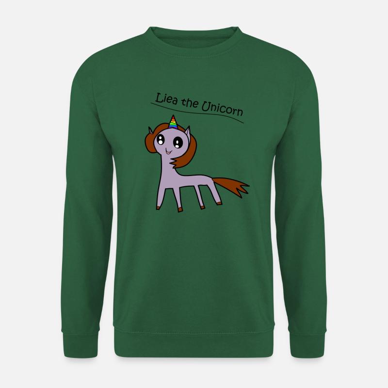 Liea the Unicorn - Unisex Pullover - Grün