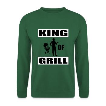BBQ - Unisex Pullover - Grün - Vorne