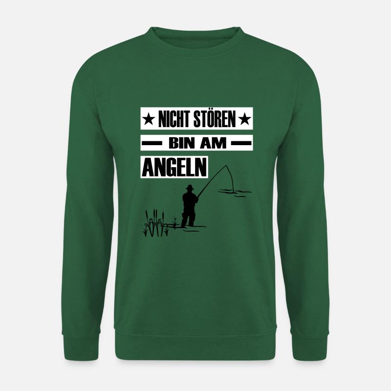 Angeln - Unisex Pullover - Grün