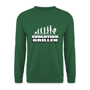 BBQ - Unisex Pullover - Grün - Vorne