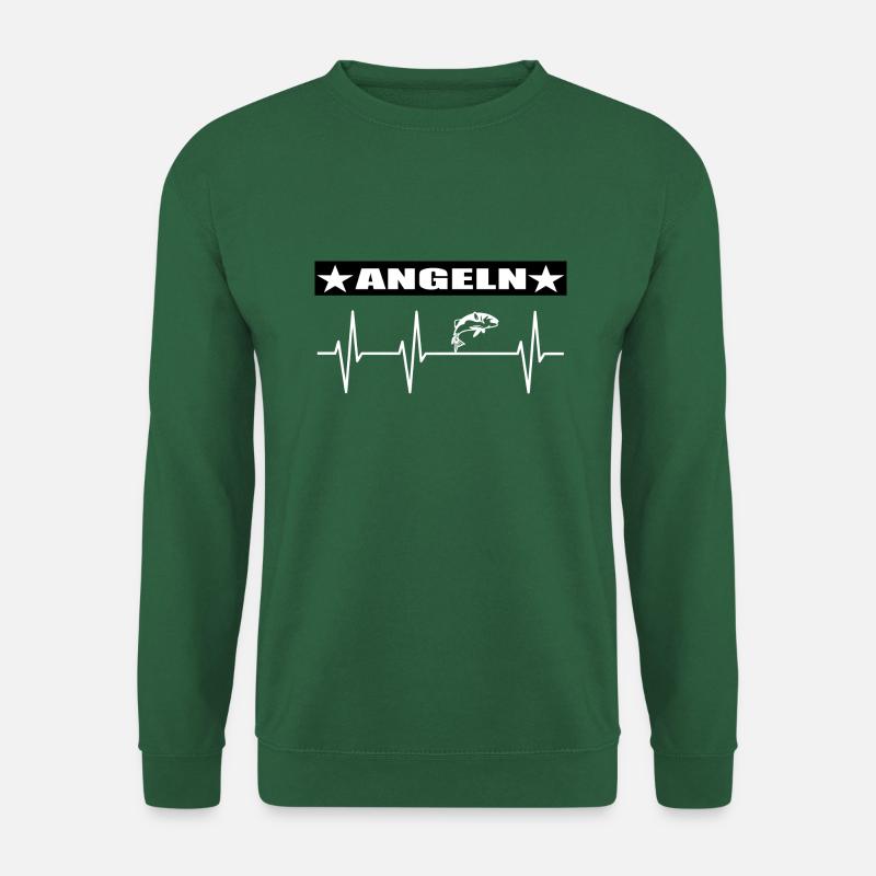 Angeln - Unisex Pullover - Grün