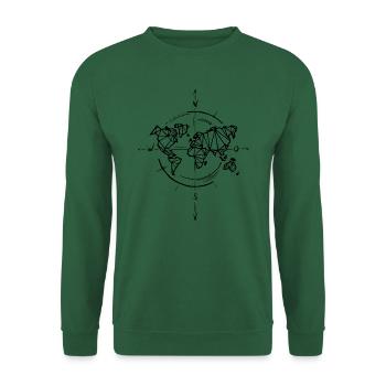 This is the right way! - Unisex Pullover - Grün - Vorne