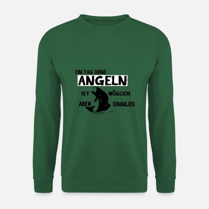 Angeln - Unisex Pullover - Grün