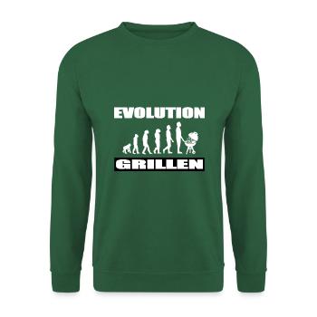 BBQ - Unisex Pullover - Grün - Vorne