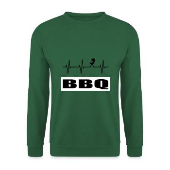 BBQ - Unisex Pullover - Grün - Vorne