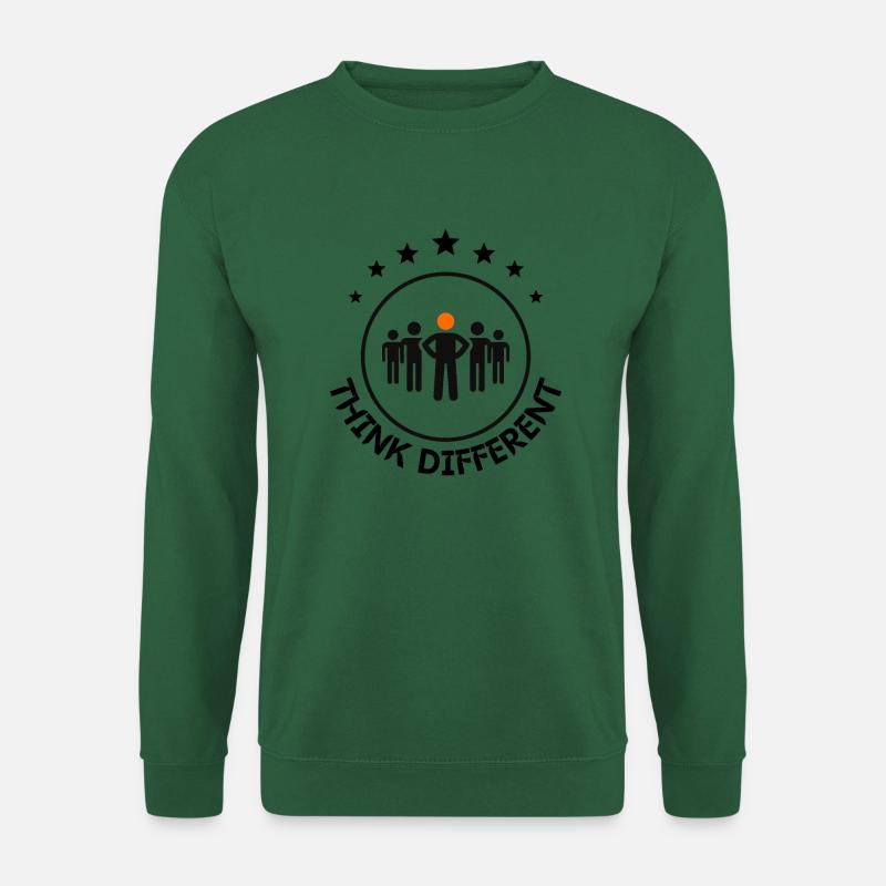 Entreprise - Penser différemment - Sweat-shirt Unisexe - vert foncé