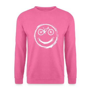 MTB Fahrrad Mountain Bike Mountainbiker - Unisex Pullover - Pink - Vorne
