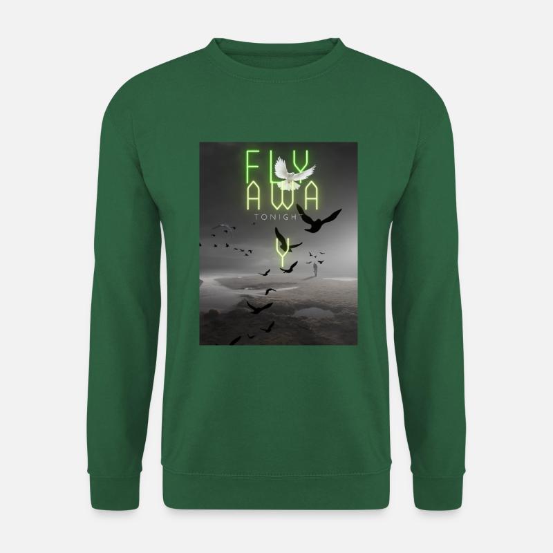 FLY AWAYDesign - Unisex Pullover - Grün