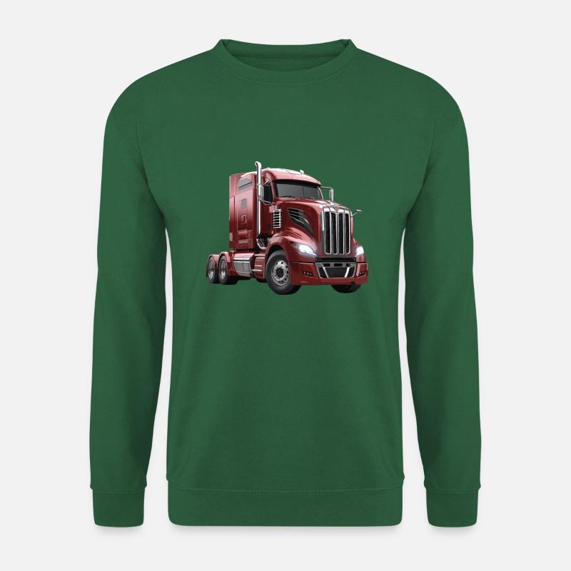 Amerikanischer LKW - Unisex Pullover - Grün