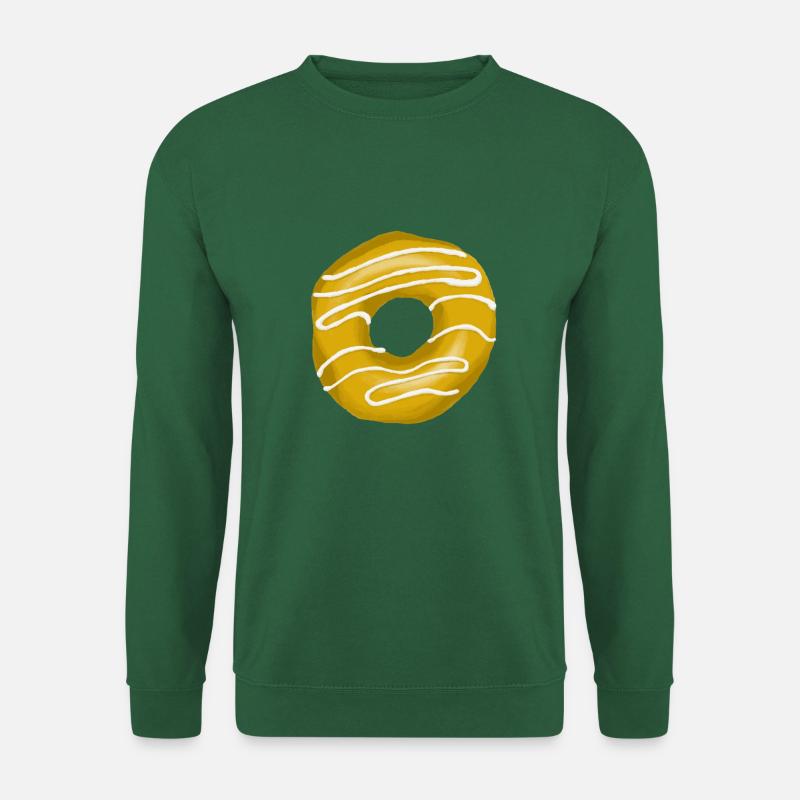 Donut with white casting - Unisex Sweatshirt - green